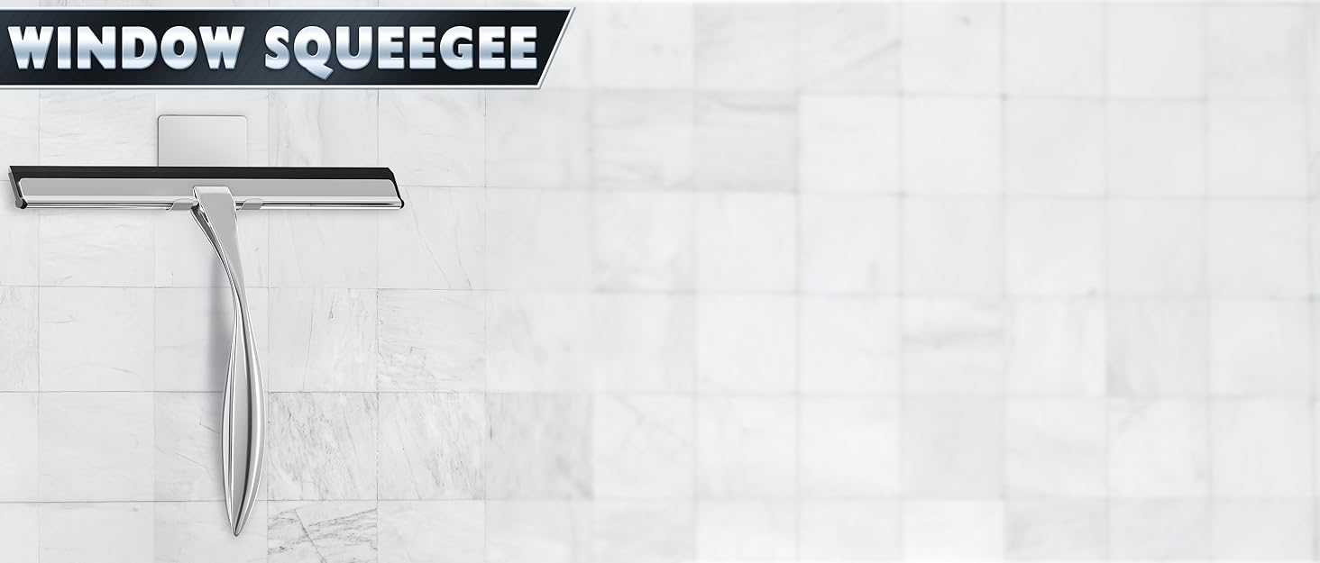 squeegee shower 12 inch shower squeegee for glass doors all purpose stainless steel shower squeegee