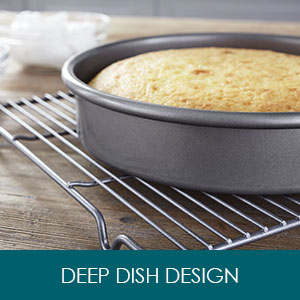 Chicago Metallic Professional Non-Stick Round Cake Pan, 8-Inch