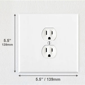 jumbo outlet dimensions 5.5&amp;#34; x 5.5&amp;#34;