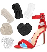 ONUEMP Shoe Inserts for Women, Non Slip Heel Pads for Shoes and Metatarsal Pads, Gel High Heel Pr...
