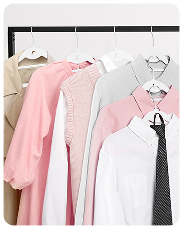 White Clothes Hangers
