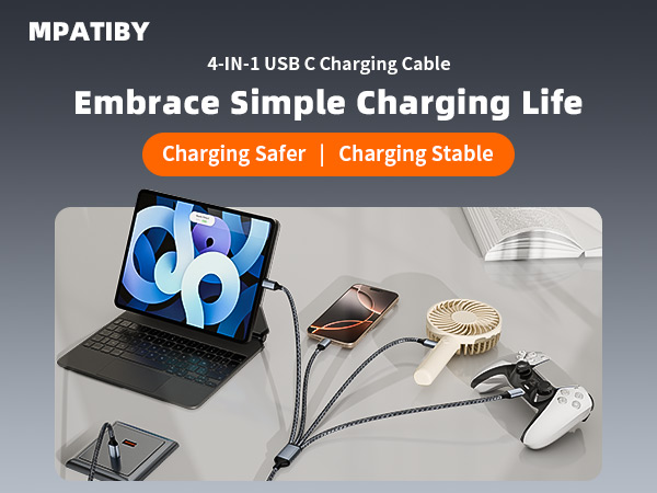 4 in 1 usb c splitter