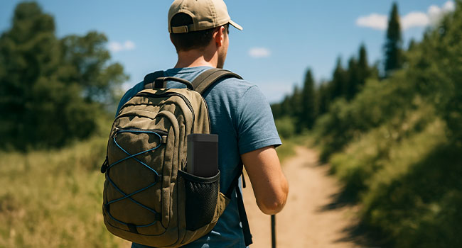 OontZ Angle 3 Bluetooth Speaker, Black