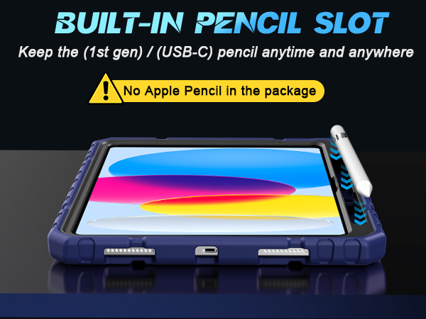 ipad 11 a16 case with pencil holder