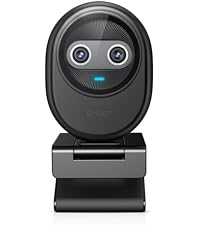 EMEET S600 4K Webcam for Streaming, Sony 1/2.55'' Sensor, PDAF Autofocus | 1080P@60FPS, 2 Noise Redu...