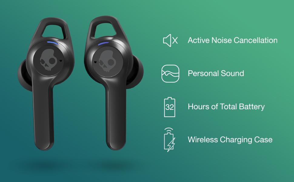 Skullcandy Indy ANC In-Ear Earbuds Features