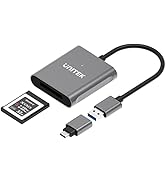 XQD Card Reader, Unitek USB3.1 Gen1 Type A to XQD, Portable Aluminum Memory Card Adapter, Compati...