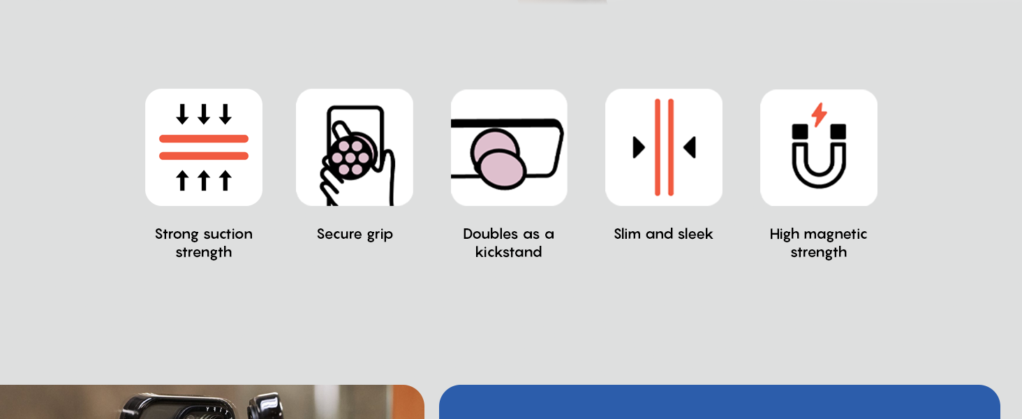 CASETiFY Snappy Snap &amp;amp; Stick Grip Stand