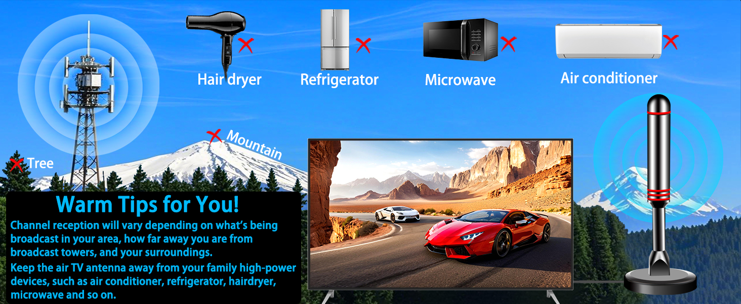 digital antenna for tv