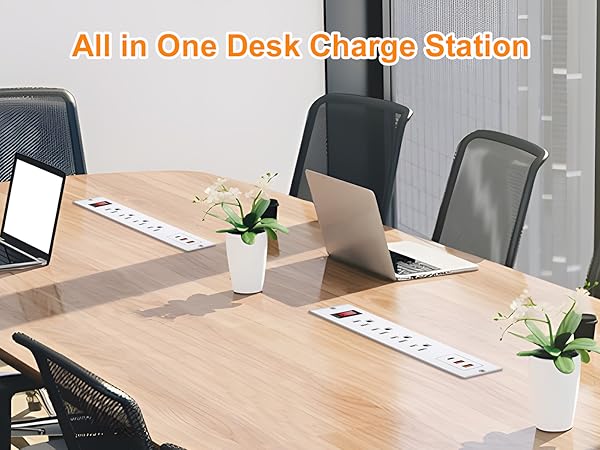 Recessed Power Strip USB C