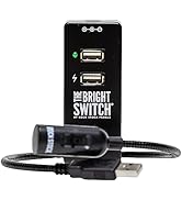 The Bright Switch - Compact USB Light and Charging Station for Pedal Boards - Gooseneck LED Lamp ...