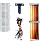 UCTRONICS GPIO Breakout Kit for Raspberry Pi Pico- Assembled Pi T- Type Breakout + 830 Tie Points...