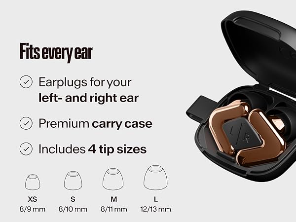 Alpine Tune Rose Gold Ear Plugs