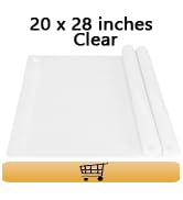 Thick Silicone Counter Mat Large Set of 2 , 28