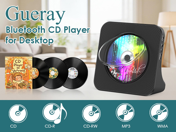 cd player bluetooth gueray