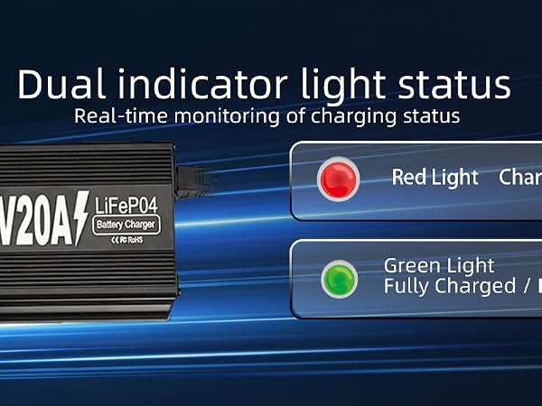 Dual indicator light status