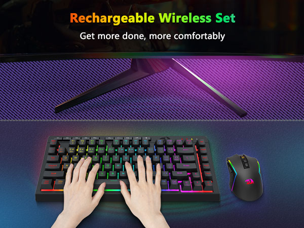 wireless keyboard set mouse