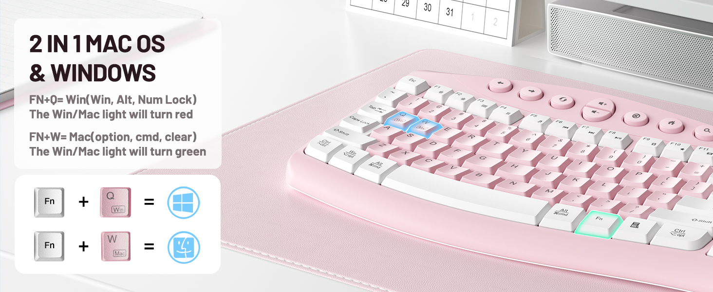ergonomic keyboard and mouse 7