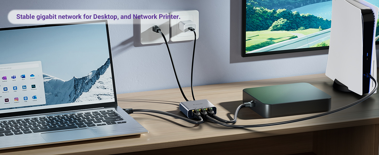 ethernet cable splitter
