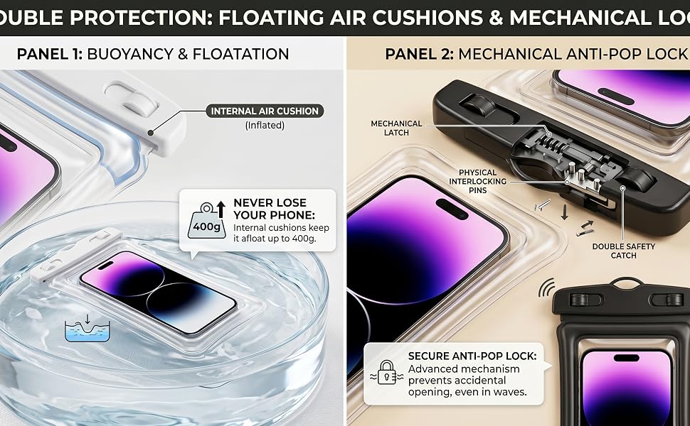 waterproof phone pouch