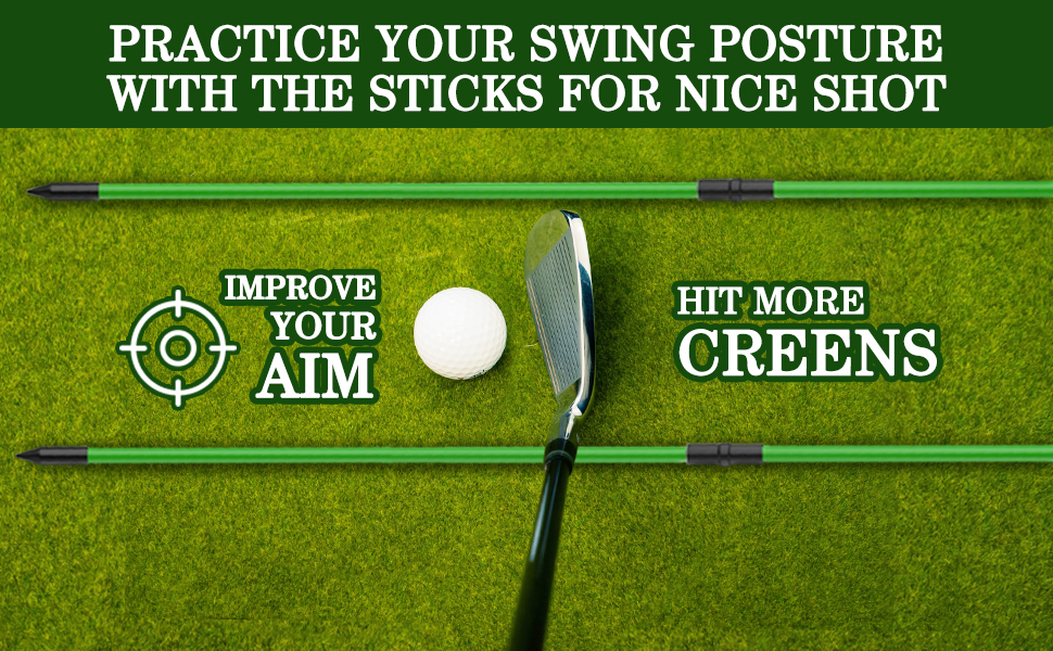 golf practice sticks