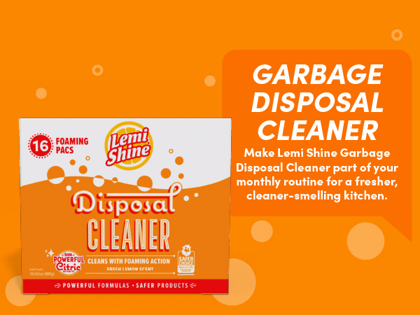 lemi shine garbage disposal Cleaner