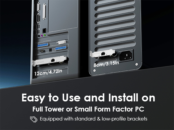 Dual Brackets Standard Low-Profile