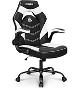 N-GEN Video Gaming Chair Ergonomic Computer Desk Office Chair with Lumbar Support Adjustable Heig...