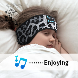 Bluetooth sleep headphones sleeping eye music mask headband earbuds cool gadgets gift for men women