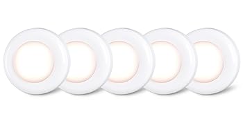 Tap lights, Push Lights, Touch Lights, Puck Lights, 4 LED Closet Lights, Night Lights, STAR-SPANGLED