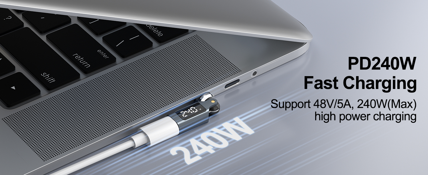 240w usb-c charge cable