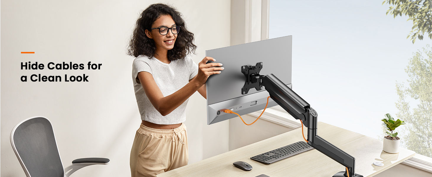 single monitor arm