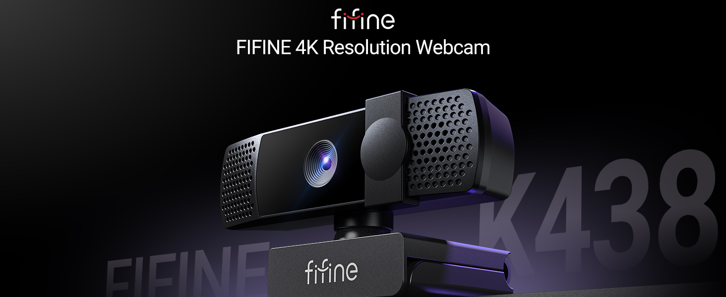 4K Resolution webcam