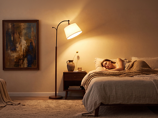 bedroom floor lamp