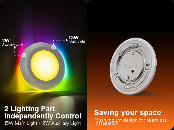 RGBAI Disk Light