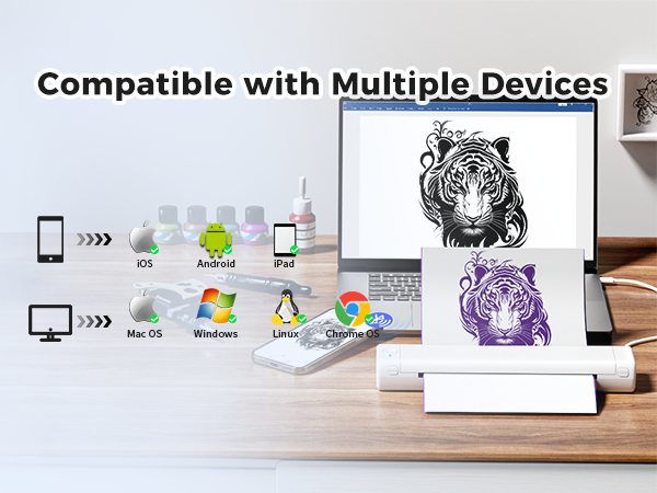 tattoo stencil printer bluetooth