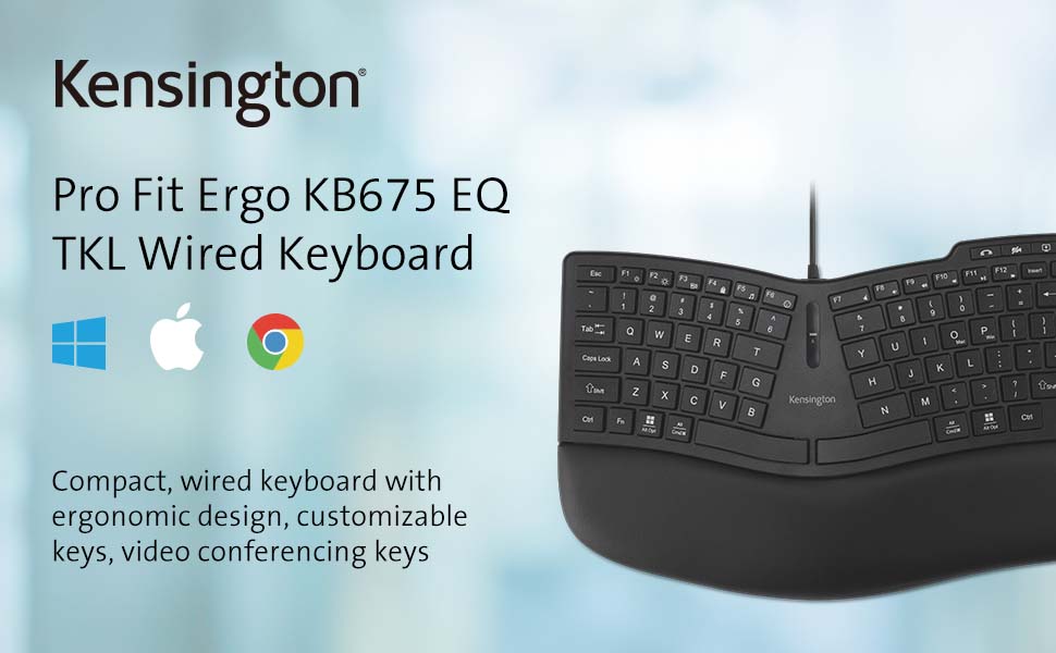 KB675 Ergo TKL Wired Keyboard