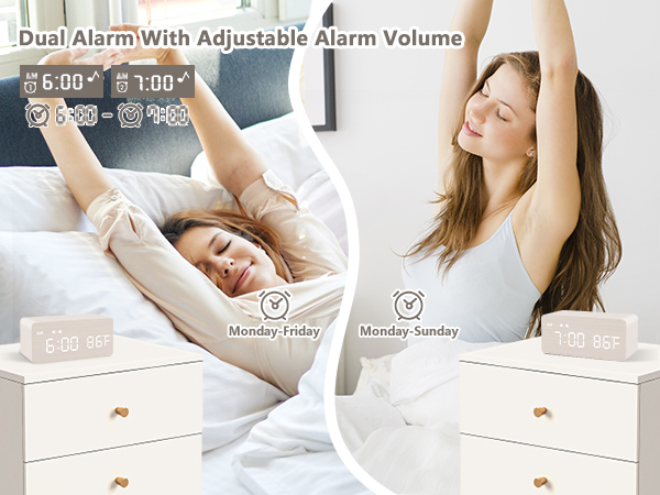 dual alarm clock