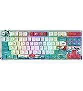 Womier M87 TKL Mechanical Keyboard, Hot Swappable Wireless Gaming Keyboard 87 Keys, RGB Backlit C...