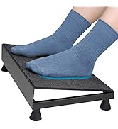 Scalebeard Ergonomic Footrest Stand Heavy Duty Metal Platform Soft Non Slip Felt Surface for Offi...