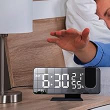 Projection Digital Alarm Clock for Bedrooms