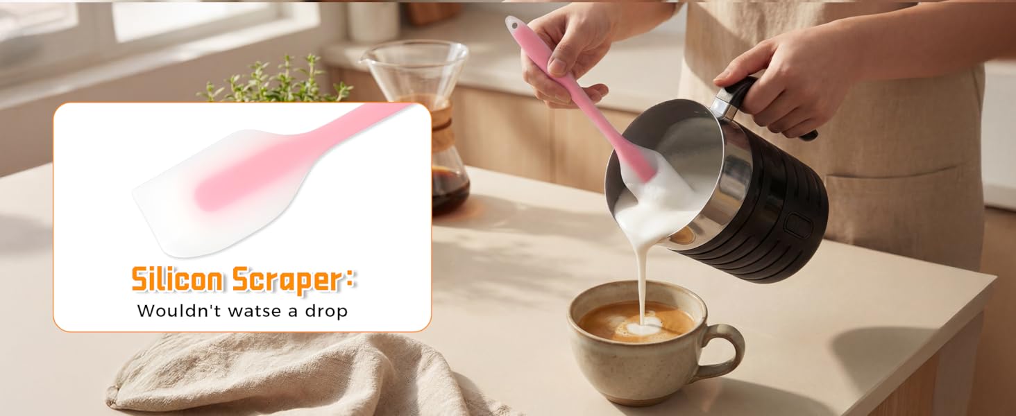 Extra accoessories: Silicon Scraper