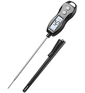 BRAPILOT Digital Food Meat Candy Thermometer - FT200 Instant Read Probe Thermometer Backlit Auto ...