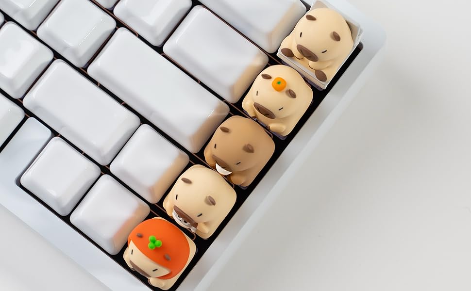 Capybara keycaps