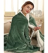 ESTINGO Heated Blanket Full Size, Full Electric Blanket with 1-10 Hours Adjustable Timer &amp; 6 Heat...