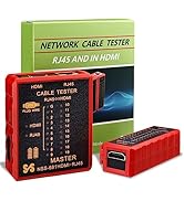 Hiija HDMI Cable Tester Portable High Definition Network Cable Tester Checker