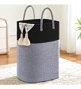 Artfeel Laundry Basket,Woven Cotton Rope Laundry Hamper,60L Versatile Storage for Dirty Clothes,B...