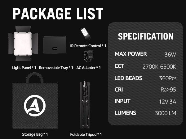 continuous output lighting