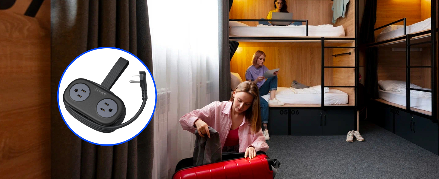 PD20W Travel Power Strip