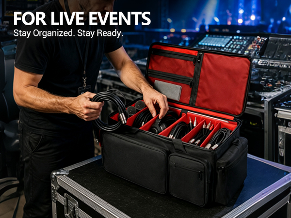 DJ equipment bag